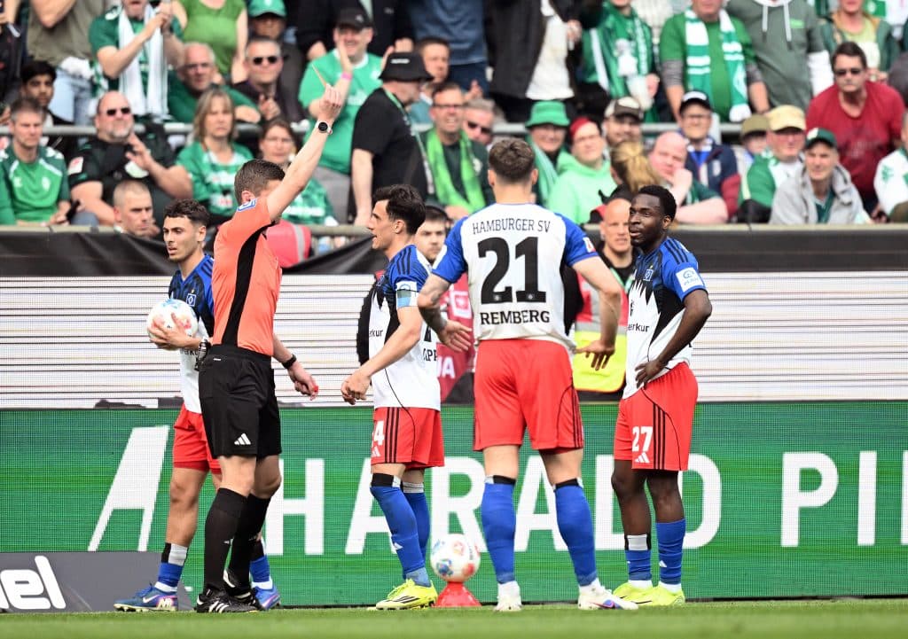 Hamburg ima više crvenih kartona nego pobjeda u Bundesligi