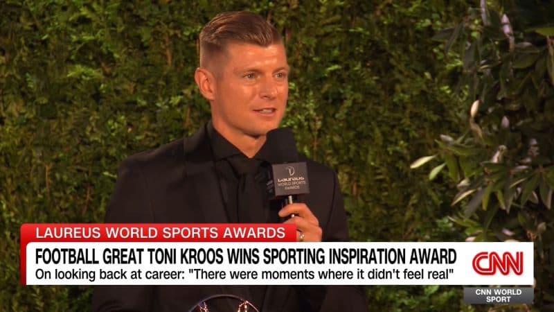 Toni Kroos dobio Laureus nagradu za sportsku inspiraciju