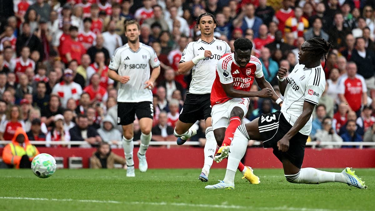 Arsenal razbio Fulham 3-0, Saka postigao dva gola