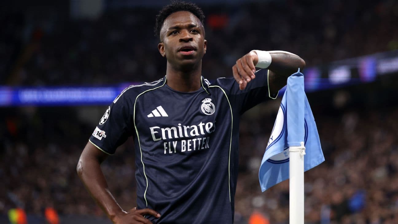 Manchester City prati Viníciusa Júniora iz Real Madrida
