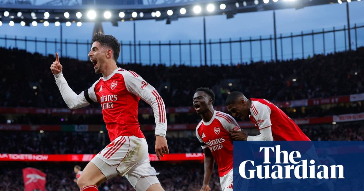 Havertz golom glavom vodi Arsenal korak bliže tituli
