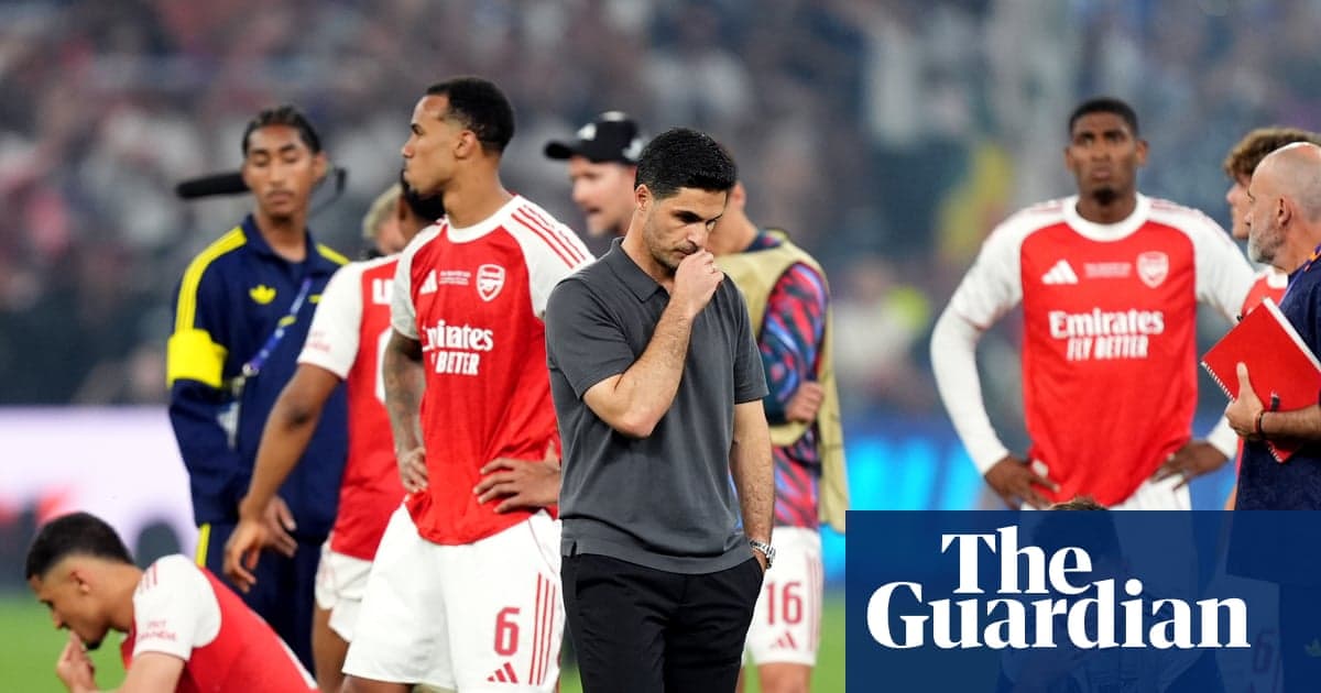 Arteta poziva Arsenal da bol iz finala Lige šampiona pretvori u gorivo